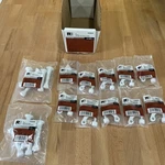 Gatehouse Hinge Pin Door Stop 2-3/5" White 0308835 Wall Protector Pack Of 10. Fixed Price $42.25.