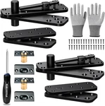 Heavy Duty Stainless Steel Hidden Door Hinges 360 Rotation, 573LB Load-bearin. Fixed Price $99.99.
