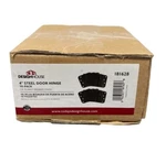 Design House 4"X4" Plain Bearing 5/8" Radius, Pack Of Ten (10) Hinges. Fixed Price $7.99.