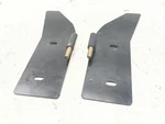 16-25 Kubota Rtv X1140 Left & Right Rear Lower Door Hinge Brackets. Fixed Price $130.89.