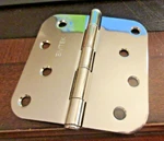Emtek 91034US14, 4" X Plain Bearing Hinges Pair -polished Brass W/screws. Fixed Price $19.25.