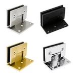 90 Degree Geneva Beveled Wall To Glass Shower Door Hinge- 3/8"- 1/2" Thick. Fixed Price $60.38.