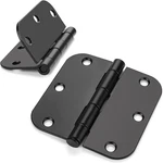 Haidms 96 Pack Matte Black Door Hinges No Squeak 3.5 Inch Interior. Fixed Price $206.65.