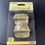Qty New Stanley 80-1510 Cabinet 2" Spring Hinges 2PK Nos. Fixed Price $5.36.