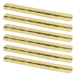 Oedema 6.3INCH Iron Piano Pack Continuous & Hinges Small Gold. Fixed Price $18.99.