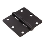 Hardware Essentials 1/4" Round Corner Door Hinge Oil Rubbed Bronze (3"). Fixed Price $8.25.