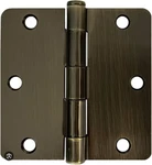Signature Hardware 3-1/2" Round Steel Door Hinge With Plain BEARING(3)PACK-AB. Fixed Price $20.00.