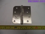 Qty = 10: Onward Hinges 4" X Brushed Nickel 5/8" Radius Hole No Screws. Fixed Price $45.44.