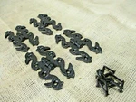 Hinges 4" Long Decorative Butterfly Cabinet Screen Door Iron Hand Forged. Fixed Price $26.99.