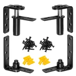 Hfcenxie Double Swinging Saloon Door Hingeacting Gravity Self Closing Hinges. Fixed Price $91.89.
