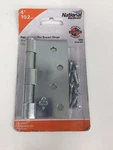 National Hardware N195-677 V504 4" X Removable Pin Door Hinge. Fixed Price $8.95.