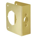 First Watch 2061-PB 1-3/4" Door Reinforcer Repair 4.5" Polished Solid Brass. Fixed Price $9.59.
