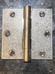 Ashley Norton Solid Brass Hinge Set (2) HIN.3535.WL White Bronze (silver) Finish. Fixed Price $59.99.