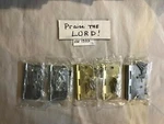 5-NATIONAL Hardware Door Hinges. Fixed Price $13.00.