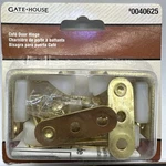 Gate House Cafe Door Hinge Brass Finish Strong Impression 0040625 123. Fixed Price $8.95.