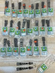 23 Vtg Amerock Antique Silver BP-203 As Dummy Hammered Cabinet Door Straps Nos. Fixed Price $29.99.
