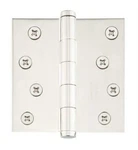 2-PACK Emtek 91014US26 Chrome 4" Residential Plain Bearing Mortise Hinge. Fixed Price $13.17.