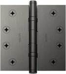 Baldwin 1041.I 4" X Solid Brass Square Corner Ball Bearing - Lifetime. Fixed Price $65.60.
