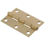 Hillman 2 In. Light Narrow Hinge Removable Pin Brass Finish. Fixed Price $9.00.