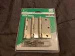 Pack Of 3 - Mastercraft 1/2 Removable Pin Door Hinge Satin Finish 1/4 Rou. Fixed Price $108.99.