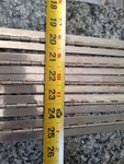 Piano Hinge, Stainless Steel, 1 Leaf W X 28IN Long. Fixed Price $15.00.