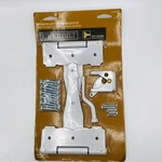 Everbilt Decorative Gate Tee Hinge & Set Self-latching White 543 017 New. Fixed Price $17.99.