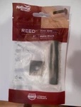 National Hardware N830-526 Reed Door Stop, 3", Matte Black With Tip. Fixed Price $6.99.