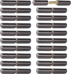 20 Pack Weld Barrel Hinges Inch, Carbon 3-1/8" X 1/2" D, As Shown. Fixed Price $29.10.