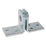 Abus 115/100 Hasp,fixed,zinc PLATED,PK2 14Z366. Fixed Price $93.30.