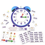 School Starters Telling Time Magnetic Learning Activity Set 2024 #nib. Fixed Price $19.87.