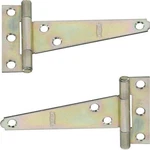 National Hardware N128-587 Light Duty T-hinges 4" Zinc Plated Steel Pack. Fixed Price $8.03.