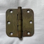 Deltana DSB35R5RT-R Solid Brass Hinge Radius Corner Rust Qty 1. Fixed Price $20.00.