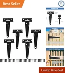 Barn Door Hinges 4INCH Rustproof T-strap Hardware With Free Screws. Fixed Price $24.65.