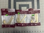 Open Box 3-PACK Lot National Hardware N337-905 Reed Wall Coat Hook Brushed Gold. Fixed Price $37.49.