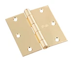 National Hardware N830-320 Bright Brass Cold-rolled Steel Door Hinge 3-1/2 In.. Fixed Price $21.80.