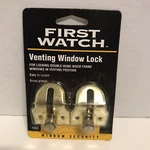 First Watch Venting Window Lock 1430 Brass Plated For Double Hung Wood Frame. Fixed Price $7.10.