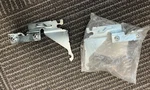 Miele Door Hinge Left Metal Fits Washer PG8080 7668380 (set Of 2 Parts). Fixed Price $110.00.