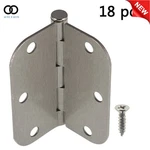 18 Pcs 3-1/2 Inch Satin Nickel Door Hinges 3.5*3.5IN 2.2MM 5/8" Radius Corners. Fixed Price $29.23.
