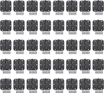 40 Pack Matte Black 3X3 Door Hinges - Durable Rounded Corner Iron Hardware. Fixed Price $89.99.