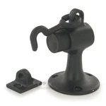 Deltana SAHF358U19 Floor Mount Bumper W/ Holder, Solid Brass Paint Black. Fixed Price $40.00.