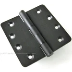 Hickory Solid Brass Heavy-duty 4" X Door Hinge 1/4 Radius, Oil-rubbed Bronze. Fixed Price $15.99.