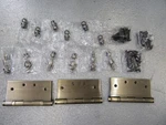 Homebuilders Extruded Ball Bearing Hinges Antique Brass 4-IN 3MM. Fixed Price $89.99.