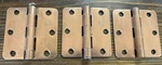 Set Of 3 Vintage Hager Stanley X Copper Door Hinges. Fixed Price $49.95.