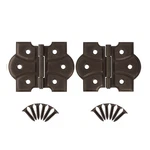 Uniqantiq Hardware Supply Antique Brass Butterfly Hinges Removable Pin - Pack. Fixed Price $62.42.
