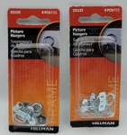 2PK Hillman Anchorwire Pender Steel Plate Wall Picture Mirror Hanger # 12132. Fixed Price $5.39.