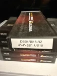 Deltana DSB4R515-RZ Solid Brass Door Hinges US15 4X4X5/8 Radius 6 Pair. Fixed Price $250.00.