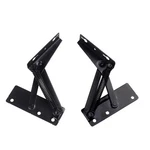 Folding Support Hinges, 80 Degree Spring Loaded, Black Metal Cabinet Lift Bra.... Fixed Price $20.53.