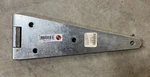 National Hardware N127-878 Zinc Plated Steel Heavy-duty Strap Hinge 10 In.. Fixed Price $21.99.