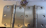 Door Spring Hinges Hager 3.5"X3.5" Pk 1752 US15. Fixed Price $19.88.