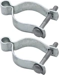 Aiwaiufu Pcs Chain Link Fence Gate Post Hinge For Outside Diameter 2-3/8". Fixed Price $18.40.